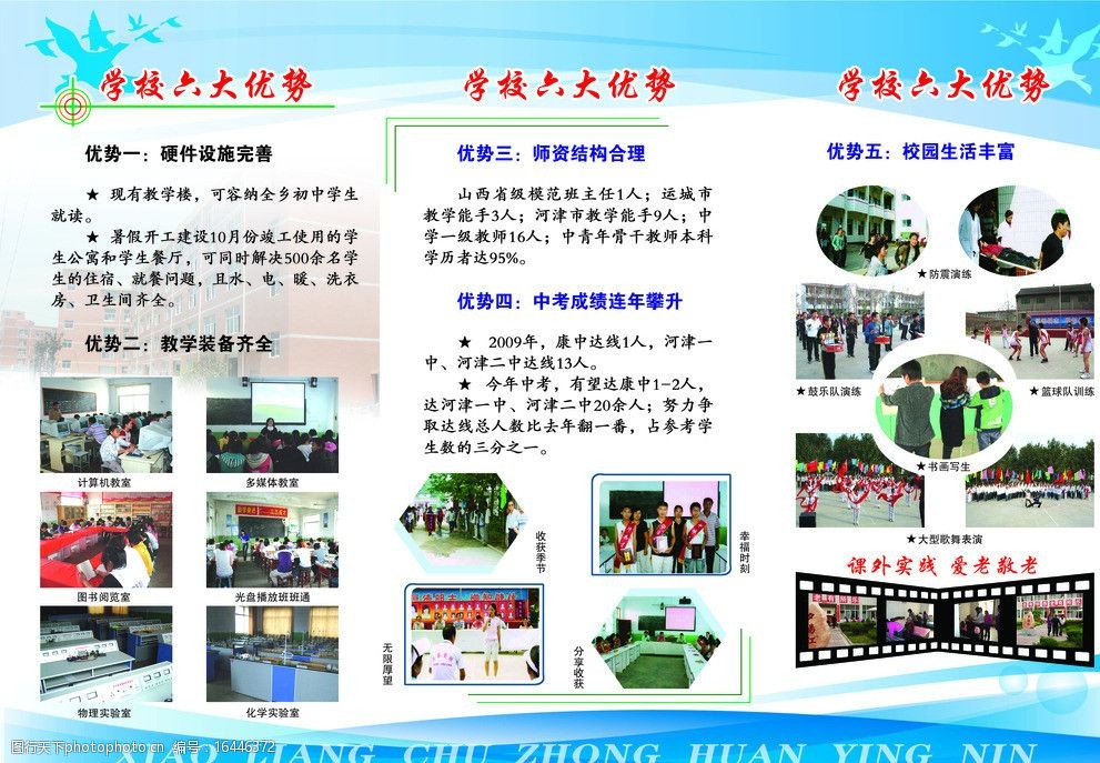 中學展板電腦圖文設計 技術與創意的融合